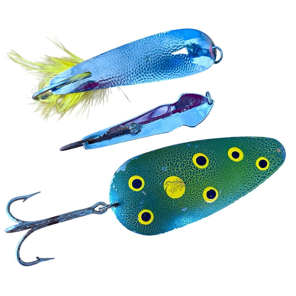 Vintage Lou J Eppinger Huskie Devle Hopkins 550 Tony Accetta Pet Fishing Lures